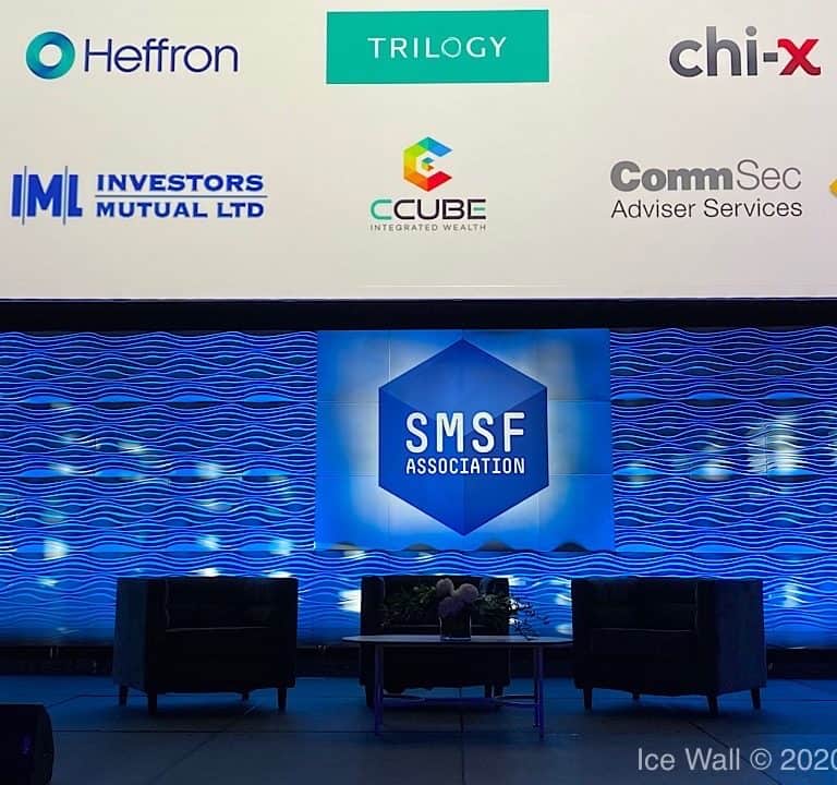 Ice Wall With Graphics