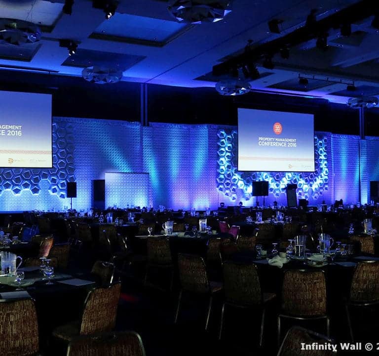 Event Backdrop Brisbane - Modular Backdrops - Brisbane Convention Centre