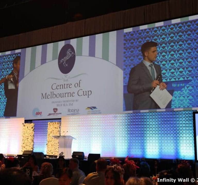 Modular Wall Systems Melbourne - The Centre of Melbourne Cup Event - Modular Backdrops