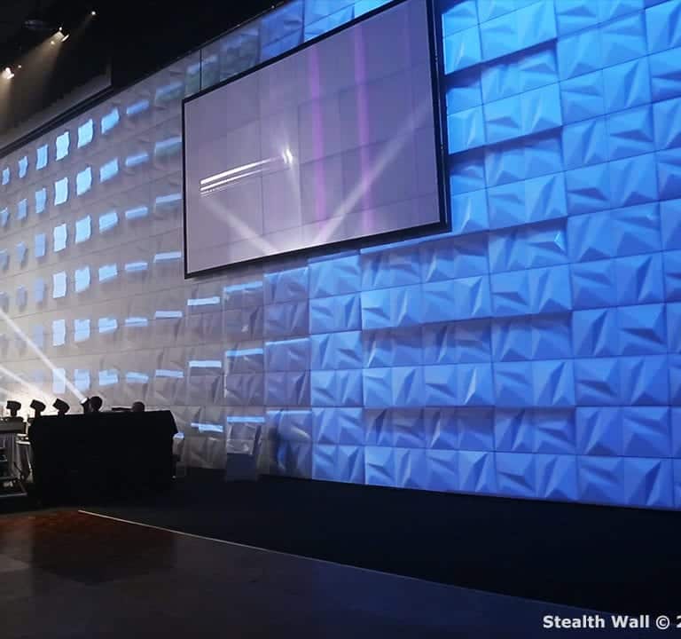 Stage Backdrops Set Up - Modular Backdrops