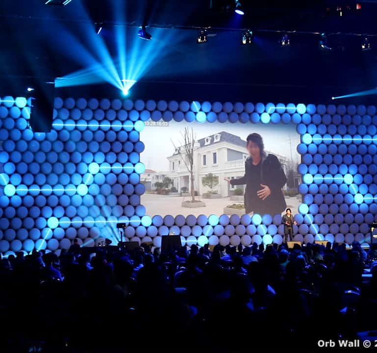 Orb Modular Wall Projection Mapping Connect 2018