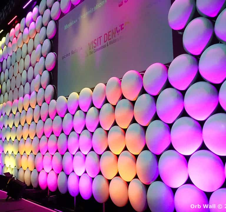 Orb Modular Backdrop Event Lighting