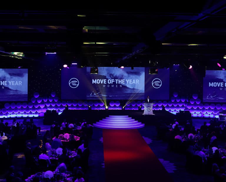 Orb Modular Backdrop at WSL Awards 2019