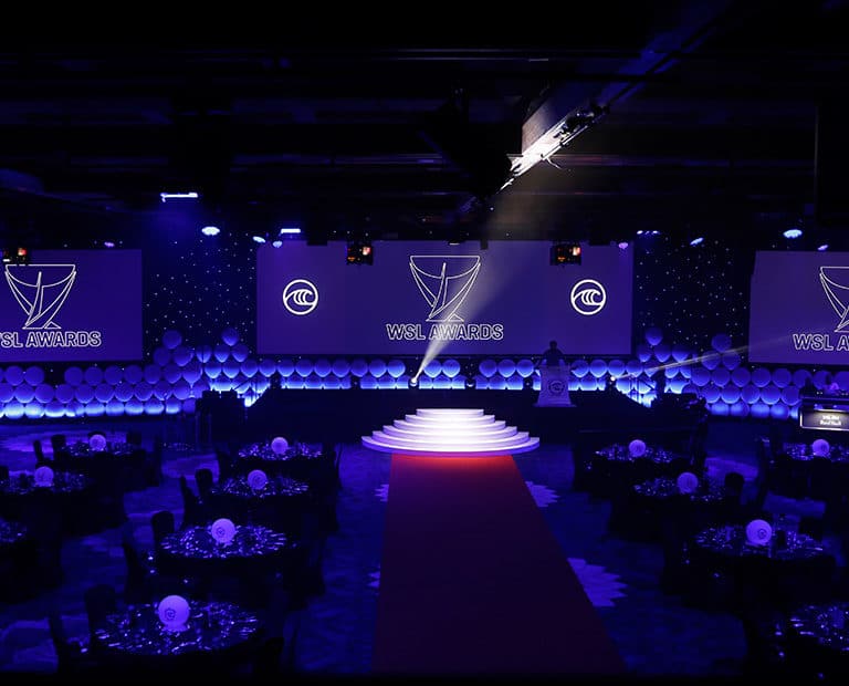 Orb Modular Backdrop at WSL Awards 2019