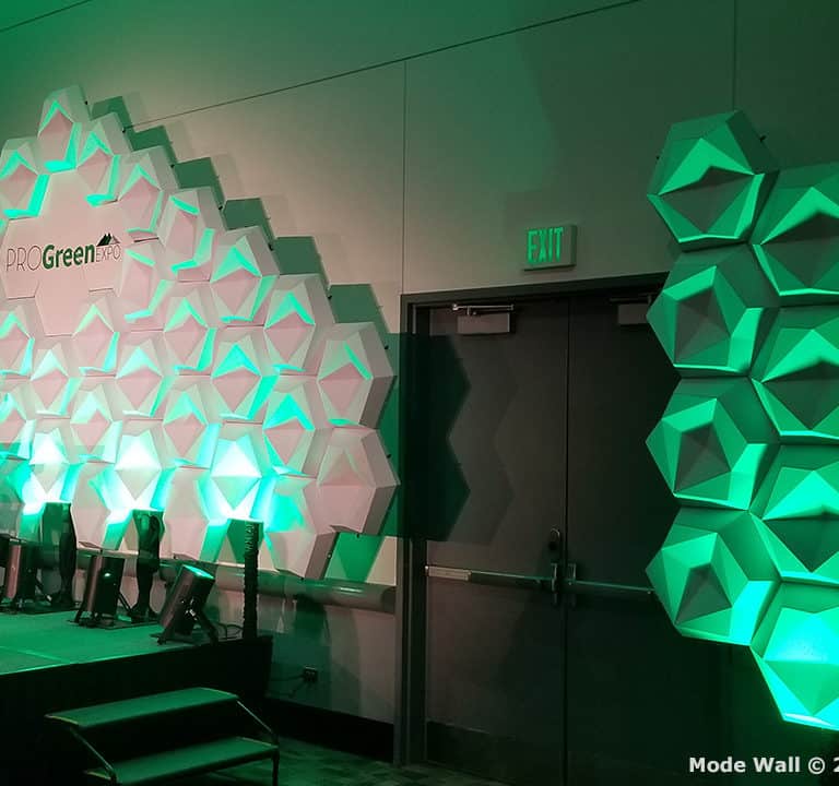 Honey and Mode Wall with Client Graphics