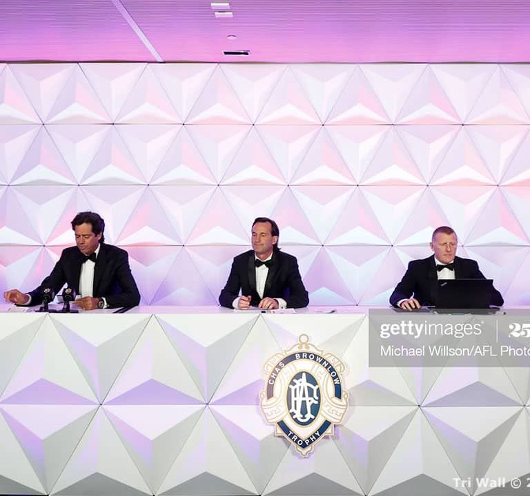 Tri Wall Brownlow 2020 AFL Getty Copyright